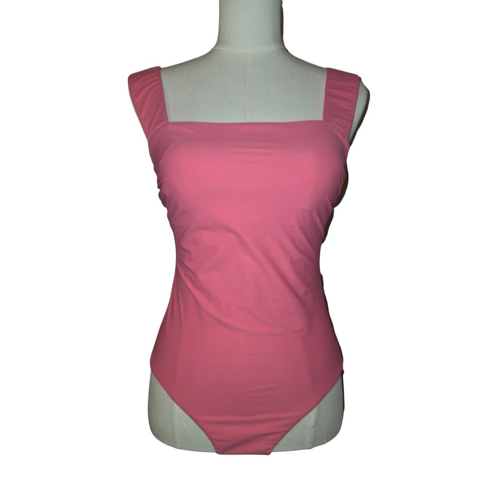 NWT L Women's Pink Bondi‎ Born Gwen One-Piece Swimsuit MSRP $295